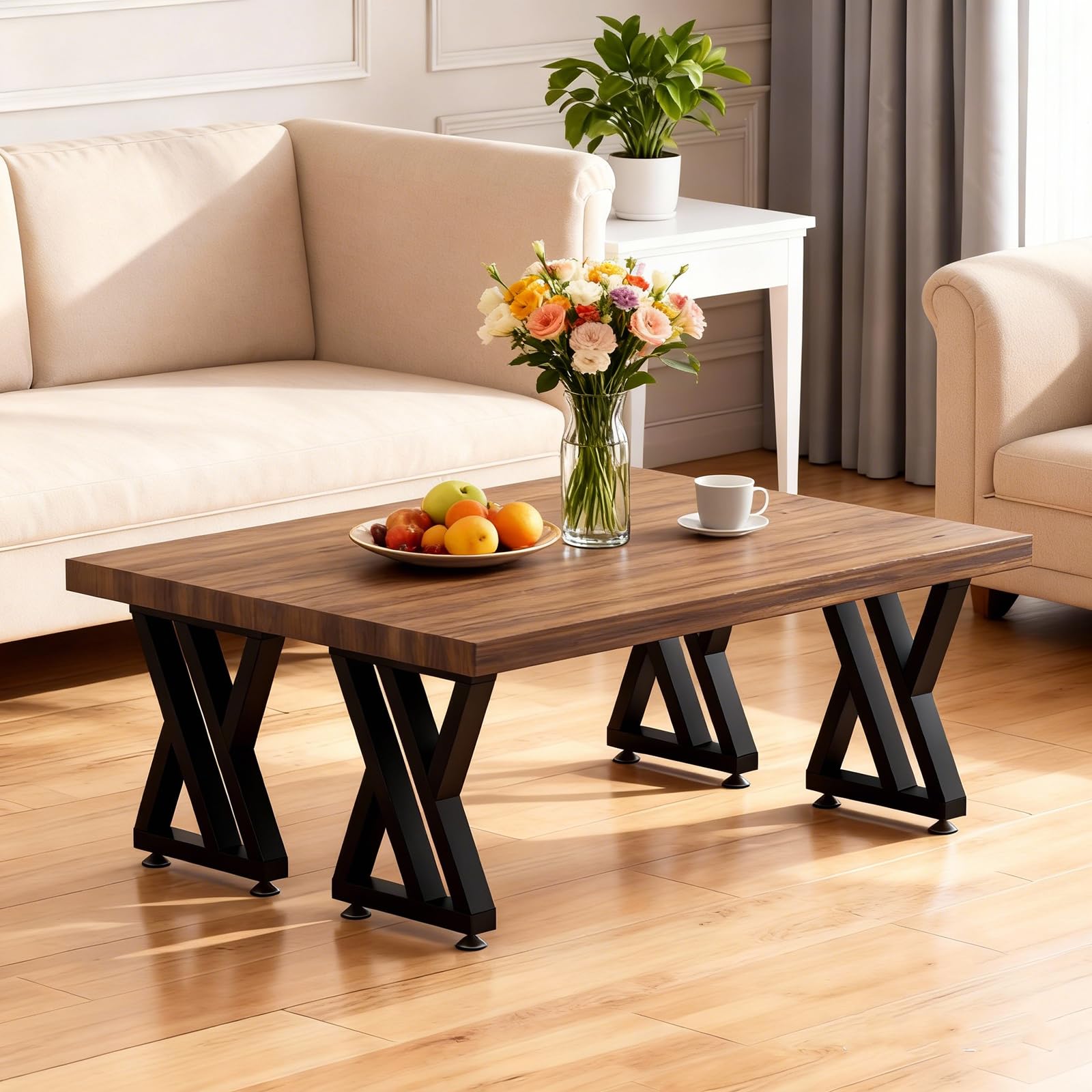 Amazon.com: FJANKUI Coffee Table Legs 16 inches Tall, Modern Metal